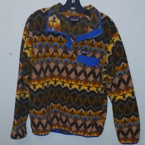 Patagonia Synchilla Snap-T Fleece Rare Geometric Southwestern Print - [Sz M]